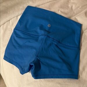 lululemon athletica Vibrant Blue Athletic Shorts